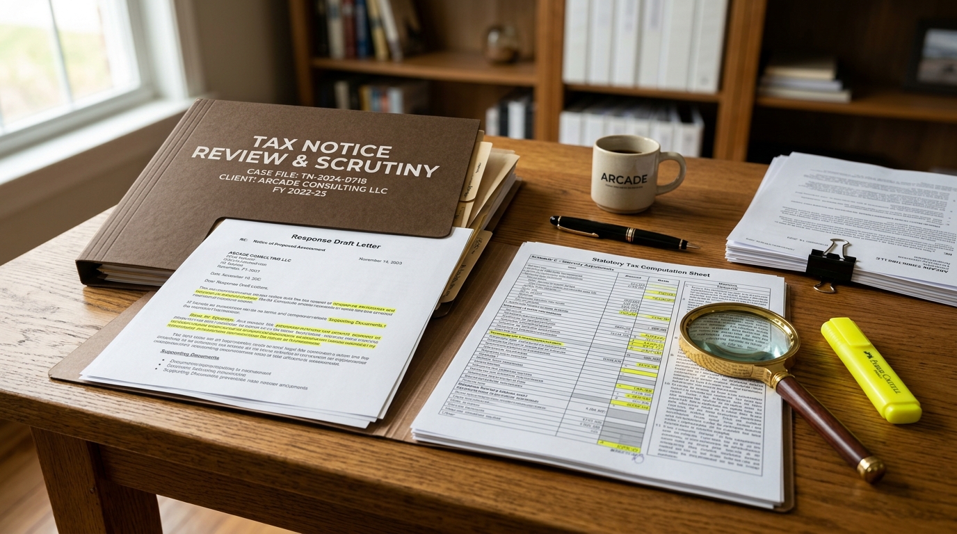 What to Do After Receiving an Income Tax or GST Notice